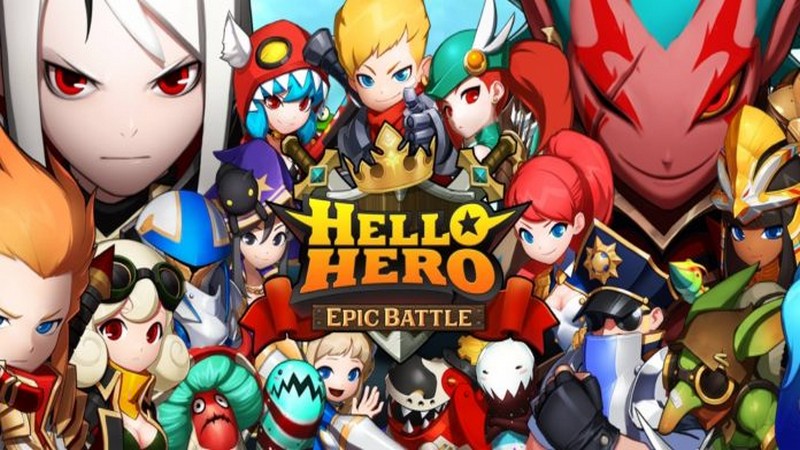 Hello Hero: Epic Battle - Hậu bản Game khủng Mobile lộ diện chiến trường Đông Nam Á