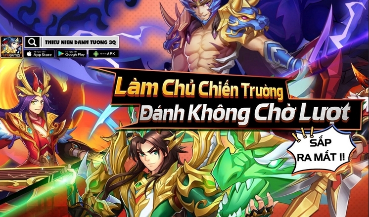 Thiếu Niên Danh Tướng 3Q - Game thẻ tướng Tam Quốc 