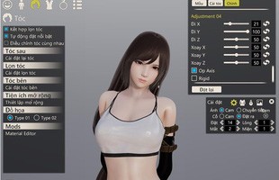 Tifa nóng bỏng bất ngờ xuất hiện trong tựa game “nuôi vợ ảo” cực hot trên Steam