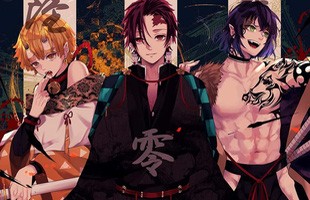 Ngắm loạt fan art bộ 3 soái ca Zen-Tan-Ino trong Kimetsu no Yaiba mà muốn 