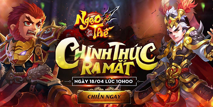 Ngạo Thế Tam Quốc Mobile bước vào phiên bản Open Beta