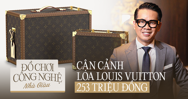 Cận cảnh chiếc loa Louis Vuitton giá 253 triệu đồng mà NTK Thái Công phải 