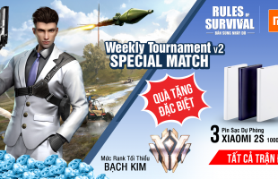 Nhận pin sạc dự phòng Xiaomi 2S tại ROS Mobile Weekly Tournament 19h tối nay