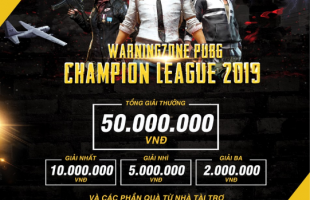 WARNINGZONE PUBG CHAMPIONS LEAGUE 2019 – Giải đấu đáng mong đợi nhất mùa hè năm nay