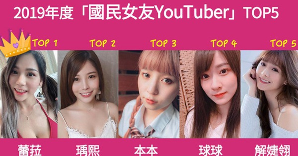 Cộng đồng mạng bình chọn top 5 nữ YouTuber được 