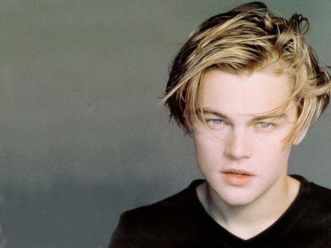 Hình ảnh Leonardo DiCaprio thời vô danh đi thử vai phụ