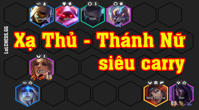 Đấu Trường Chân Lý: 2 Xạ Thủ vẫn chưa đủ gánh team? Kẹp thêm Thánh Nữ vào nào