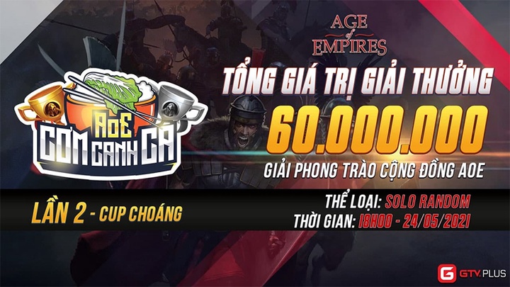 Giải đấu AoE Cơm Canh Cà lần 2 chính thức ấn định ngày khởi tranh