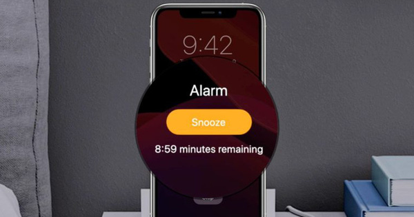 Vì sao báo thức trên iPhone cứ tự động nhắc lại sau 9 phút?
