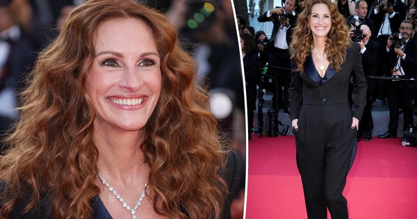 Julia Roberts đeo viên kim cương vàng 100 carat đến LHP Cannes 2022