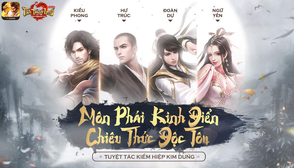 Tân Thiên Long Mobile đưa game thủ trở lại hồi ức trọn vẹn