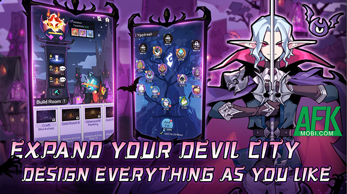 Thử cảm giác làm chúa quỷ chinh phục thế giới trong game Monster Never Cry