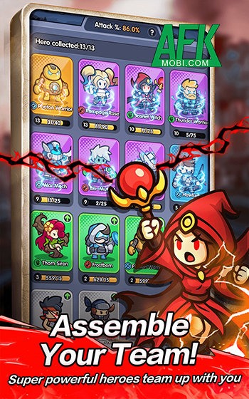 Cùng các siêu anh hùng tiêu diệt bọn xác sống trong game Zombie Strike: Hero Rising