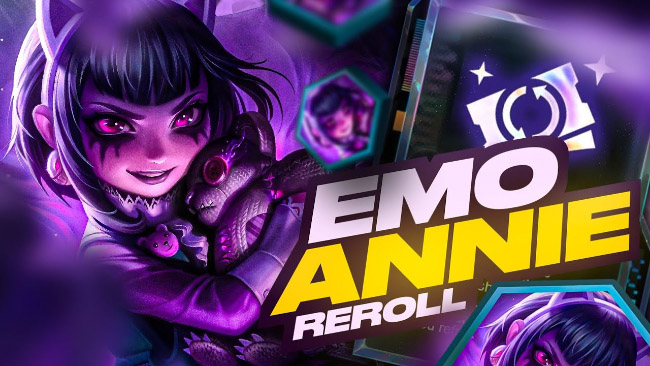 ĐTCL Tái Hiện Mùa 10: Đội hình Annie reroll biểu tượng