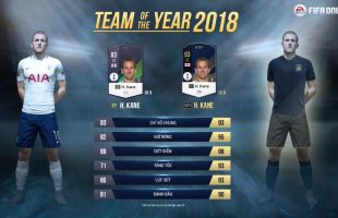 Cùng tìm hiểu về Team of The Year 18 (18TOTY)- Loại thẻ cầu thủ đắt giá nhất trong FIFA Online 4 thời điểm hiện tại