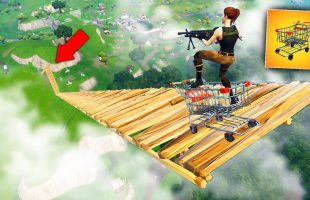 Số phận hẩm hiu của chiếc xe đẩy hàng siêu thị trong Fortnite Battle Royale