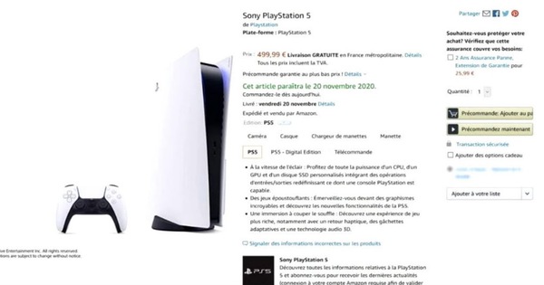 Amazon Pháp khiến Sony 