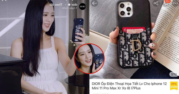 Soi chiếc ốp iPhone của Jisoo (BLACKPINK), giá hơn 13 triệu nhưng đã 