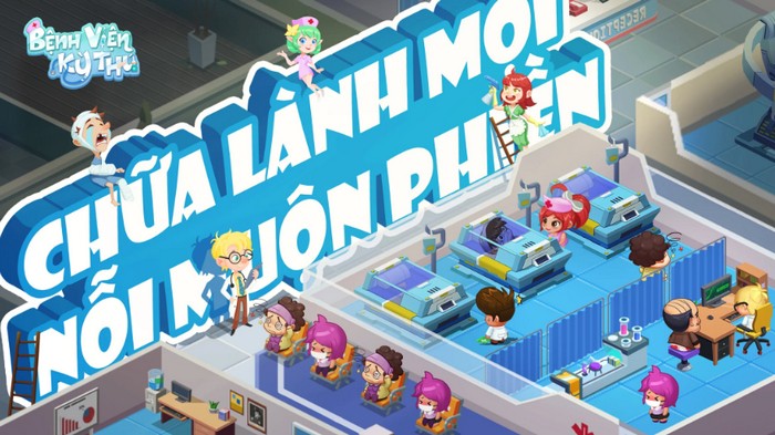 Bệnh Viện Kỳ Thú: Tựa game nhập vai mô phỏng mở đăng ký trước trên Mobile