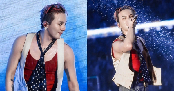 Chùm ảnh cực đẹp của G-Dragon trong đêm mưa gió Hà Nội khiến dân tình 