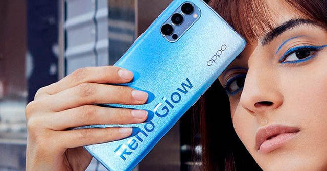 Trên tay Oppo Reno4 đẹp long lanh, thiết kế chuẩn mực