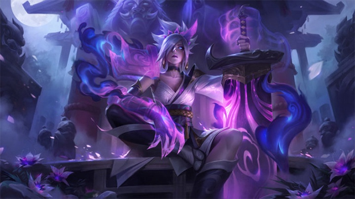 Trang phục Hoa Linh Lục Địa của Ahri, Cassiopeia, Kindred, Riven