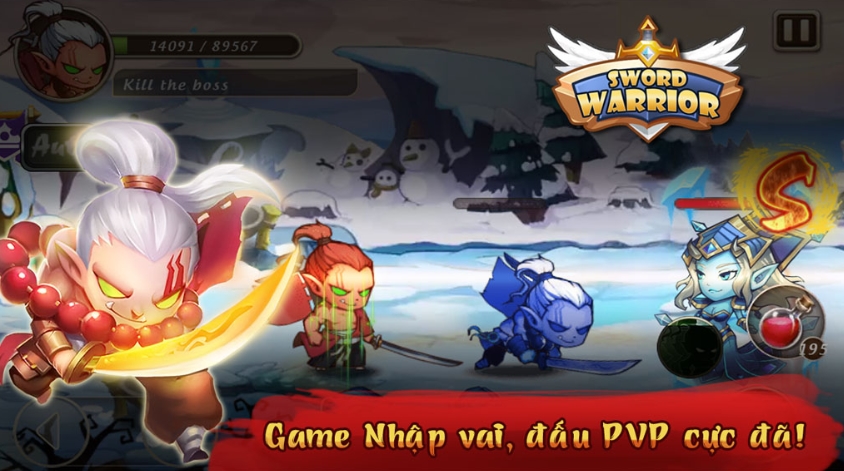 Tải game Sword Warriors Premium - Game nhập vai hành động đang giảm giá trên Google Play