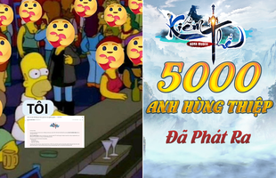 Sau 24 giờ, Kiếm Thế ADNX Mobile đạt kỷ lục về số lượng game thủ báo danh nhận Anh Hùng Thiệp