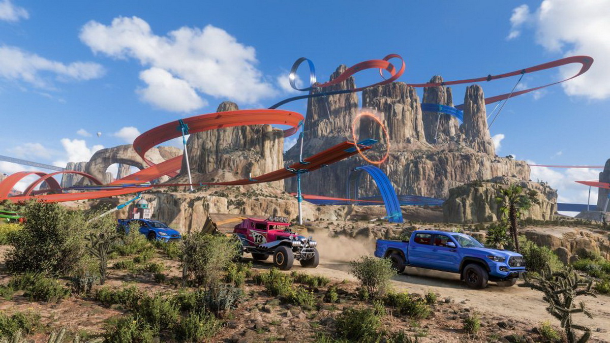 Forza Horizon 5: Hot Wheels cho game thủ đua tốc độ ở đảo trên không