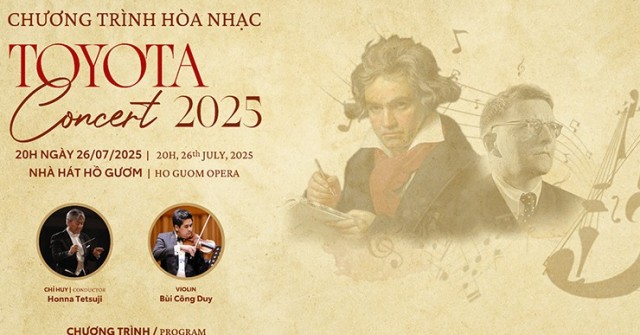 Hòa nhạc Toyota 2025: Nơi cảm xúc thăng hoa cùng âm nhạc cổ điển