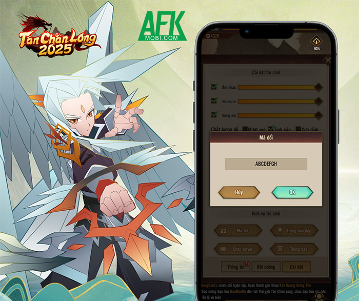 Tổng hợp gift code game Tân Chân Long – OEG mới nhất trong tháng
