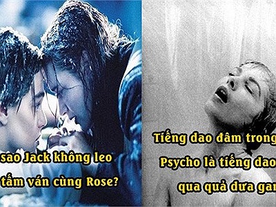 20 sự thật trong các phim điện ảnh huyền thoại có thể bạn chưa biết