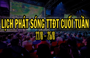 Những sự kiện Thể thao điện tử không thể bỏ qua cuối tuần này (22/8 đến 25/8)