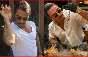 Thánh rắc muối Salt Bae màu mè trên MXH nhưng dính vô số phốt bóc lột nhân viên