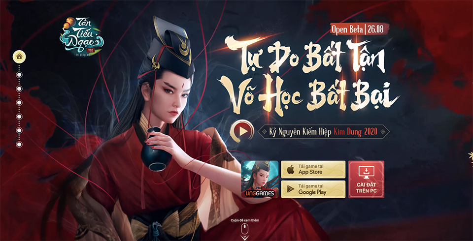 Tân Tiếu Ngạo VNG công bố Open Beta thỏa lòng mong chờ của game thủ Việt