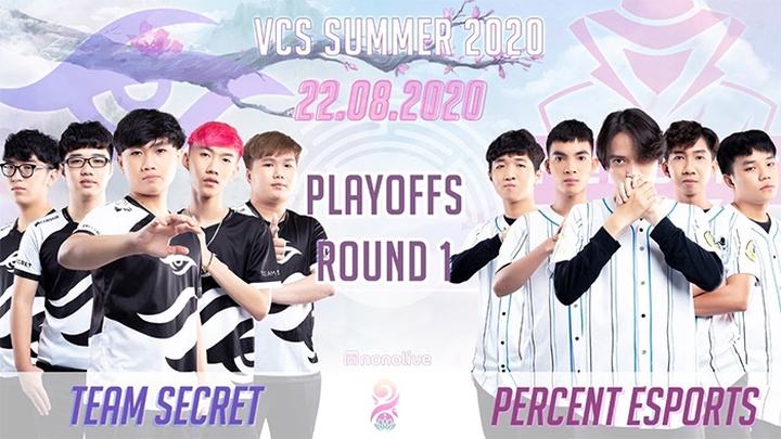 Trực tiếp VCS Mùa Hè 2020 Playoffs nhánh thua: TS vs PER