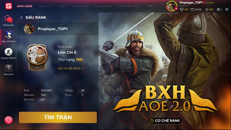 Ghi nhận thêm các ý kiến từ cộng đồng, GTV ấn định ngày ra mắt AoE Ranking trên GPlay