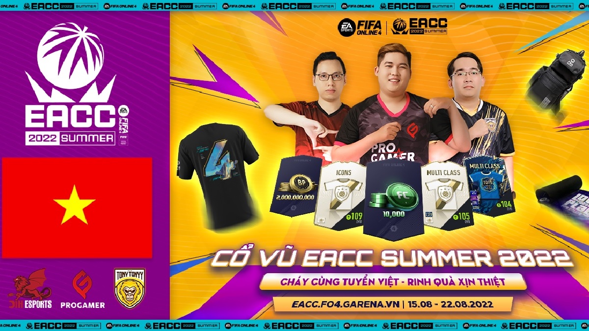 FIFA Online 4: Đáp án sự kiện Cổ Vũ EACC Summer 2022 mới nhất