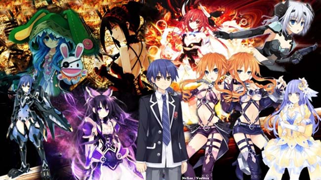 Date A Live – Trải nghiệm cảm giác được các cô gái tinh linh xinh đẹp yêu mến