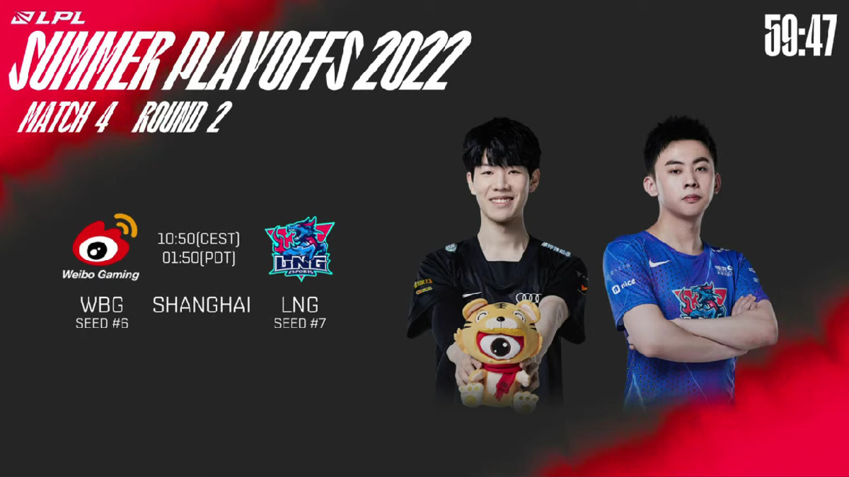 LPL Mùa Hè 2022 Play-off (19/08): WBG chính thức dừng bước tại Play-off trước LNG