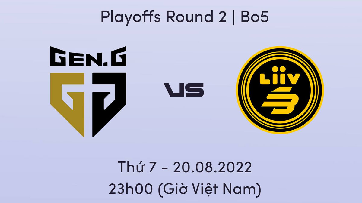 Nhận định play-off LCK hè 2022 ngày 20/8: Gen G vs LSB