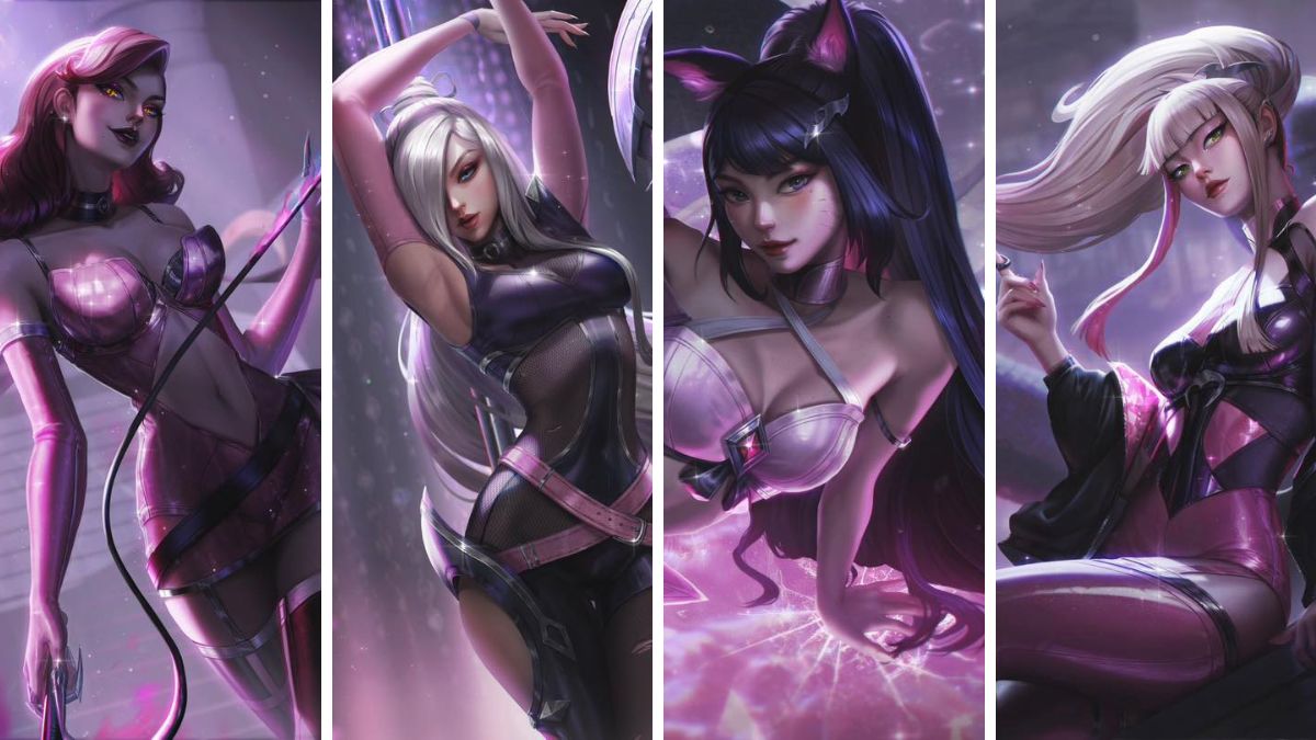 LMHT: Chiêm ngưỡng loạt skin 'fanart' K/DA cực đẹp do fan thiết kế