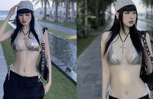 Tâm Tít diện bikini khoe trọn hình thể đẹp nuột nà như búp bê