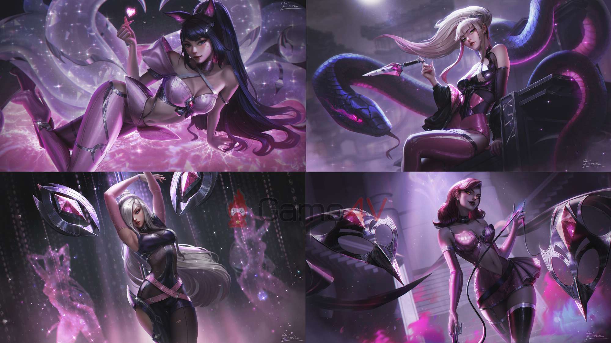 LMHT: 'Chán chờ' Riot, fan tự thiết kế skin K/DA cùng teaser có nhạc 'sang chảnh'