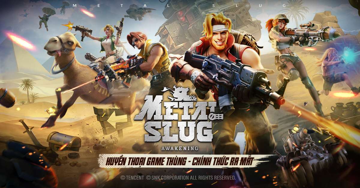 Rambo lùn xuất chiến - Metal Slug Awakening chính thức đến tay game thủ ngày 22/08