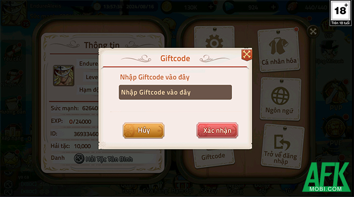 Tổng hợp gift code game Kho Báu Đại Chiến mới nhất trong tháng