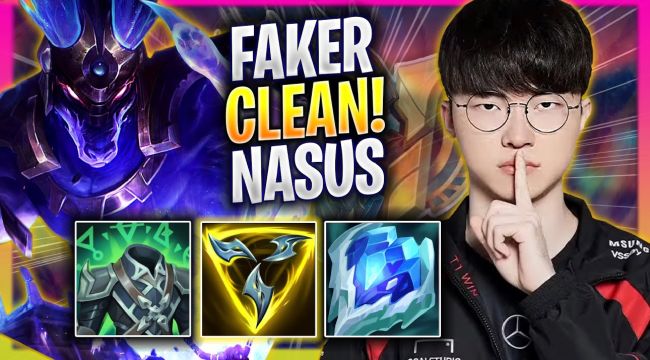 Faker “spam” Nasus Đường Giữa, leo rank cực nhiệt trước thềm playoffs LCK Mùa Hè 2024 - ESPORT