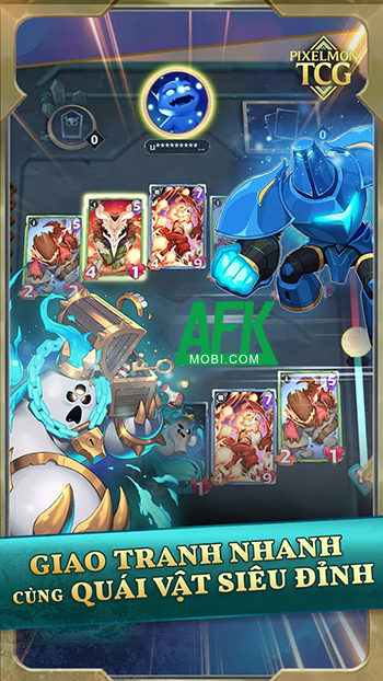 Xây dựng bộ bài quái vật của bạn trong game chiến thuật PIXELMON TCG