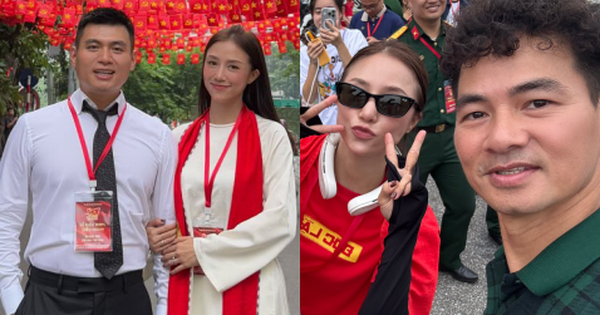 Điều đặc biệt không ngờ liên quan đến NSND Xuân Bắc - Salim - MC Khánh Vy trong buổi tổng hợp luyện diễu hành