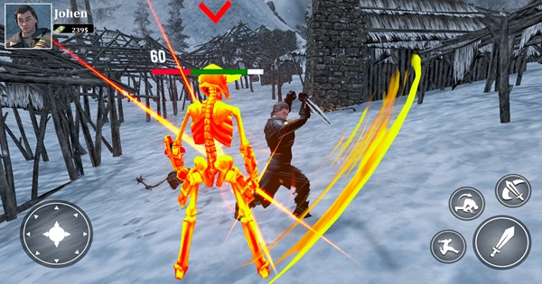 Sword Fighting Game Adventure – Đấu kiếm trong vương quốc băng giá tăm tối